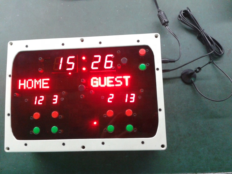 Table Tennis Score - Remote Wireless Electronic Digital Football Volleyball