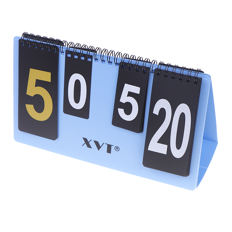 Table Tennis Score - XVT Waterproof Rigid Plastic Table Tennis
