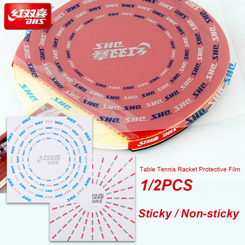 Table Tennis Rubber Protective Film - 1/2PCS DHS Table Tennis Racket Protective