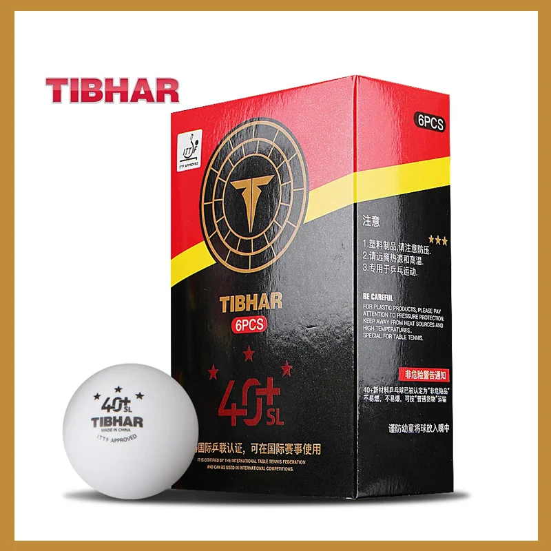 Table Tennis Pc - TIBHAR 3-Star Seamless Table Tennis Ball