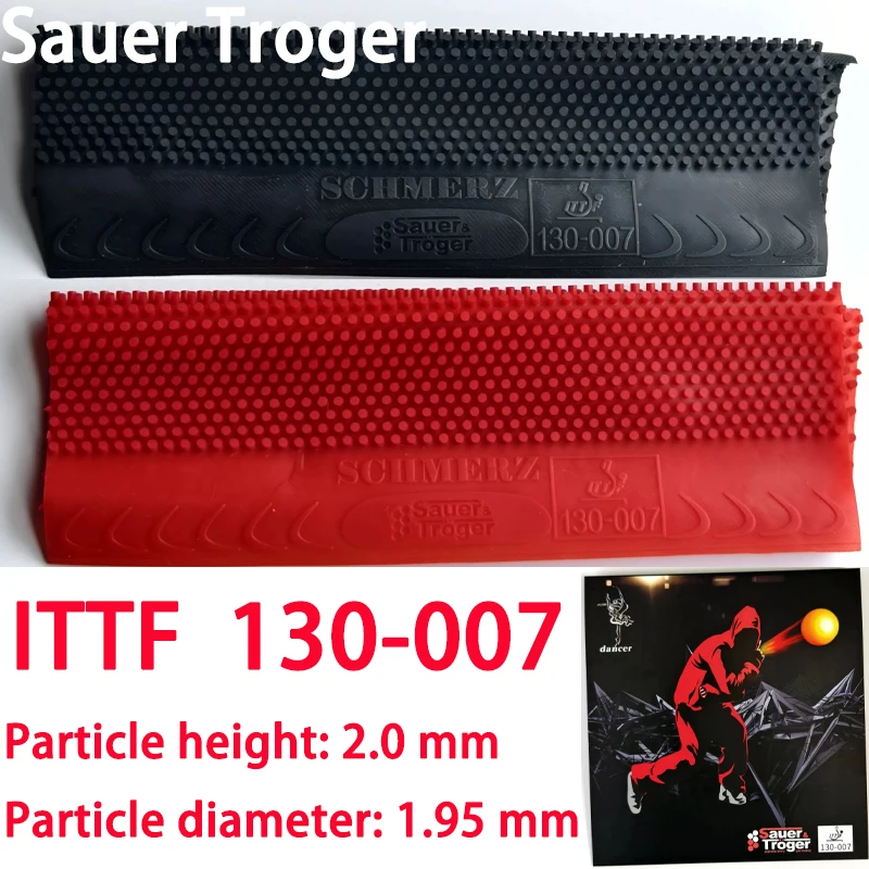 Table Tennis Spin - Sauer Troger Dancer 007 Single Rubber