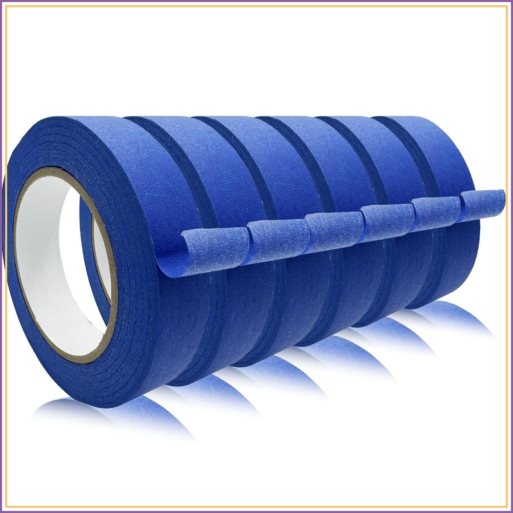 Edge Tape Roll - 0.94INx60.1YDS Masking Tape, Blue Painters Tape