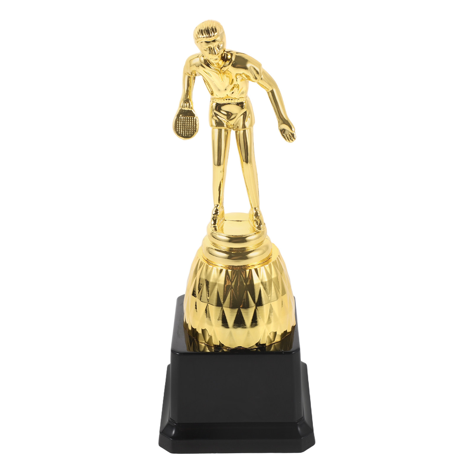 Table Tennis Championships - Ping Pong Award Trophy Plastic Gold