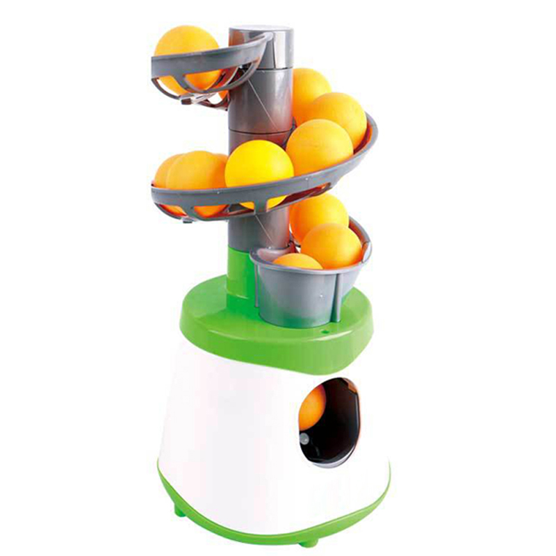 Table Tennis How To Play - 4*AA Battery Mini Table Tennis Robot