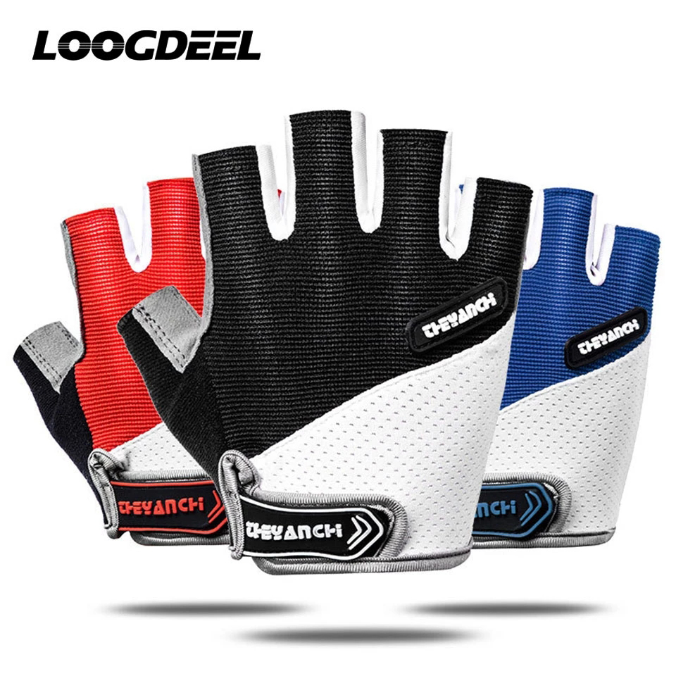 Table Tennis News - Breathable Half Finger Cycling Gloves Anti