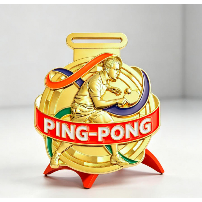 Customized Table Tennis Medals - Table Tennis Championships ulasan dan harga