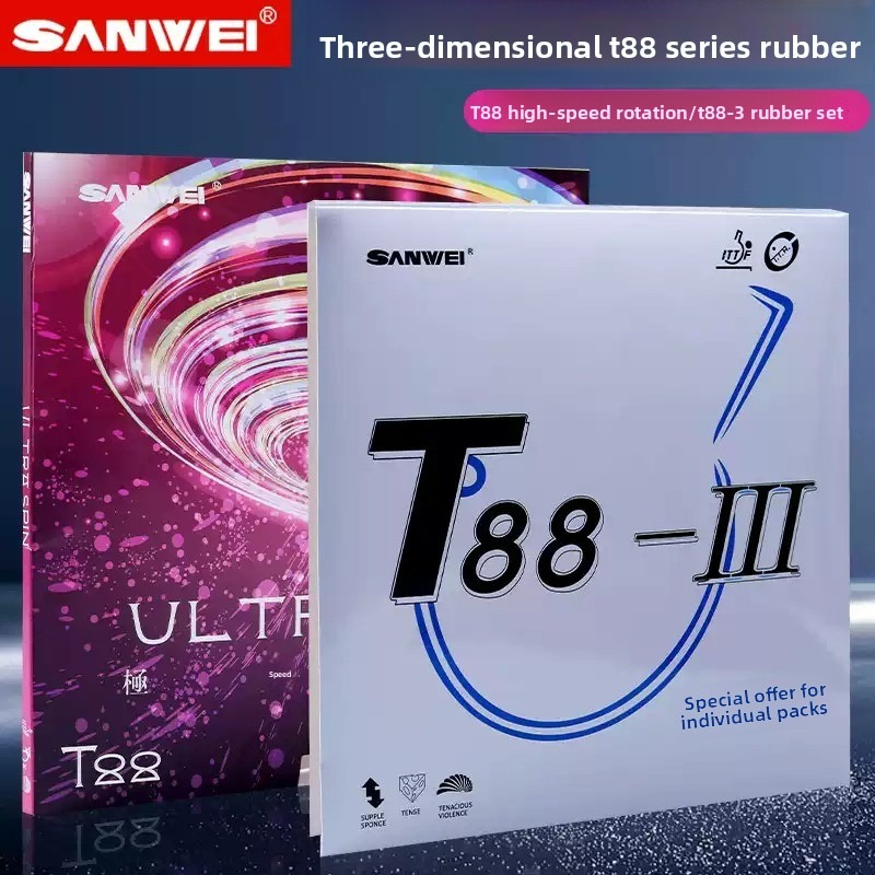 Sanwei  T88 ULTRA-Spin T88-3 T - Table Tennis Spin ulasan dan harga