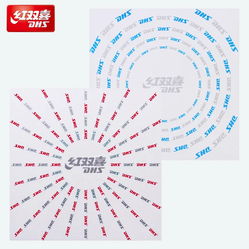 1/2PCS DHS Table Tennis Racket - Table Tennis Rubber Protective Film ulasan dan harga