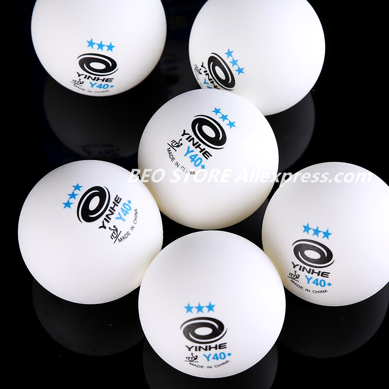 60 balls YINHE 3-star Y40+ H40 - Table Tennis How To Play ulasan dan harga