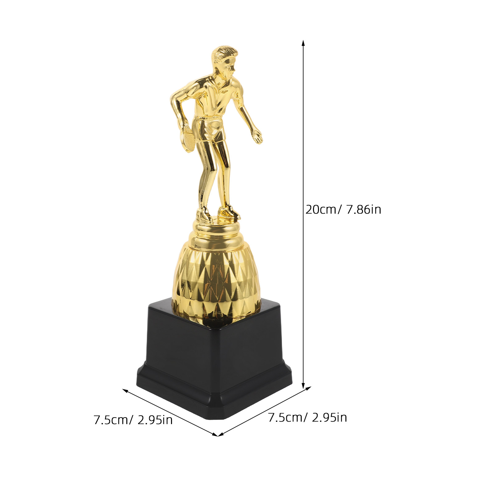 Ping Pong Award Trophy Plastic - Table Tennis Championships ulasan dan harga