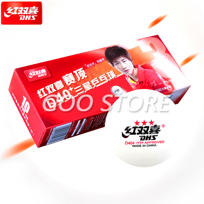 DHS 3 Star D40+ Table Tennis B - Table Tennis How To Play ulasan dan harga