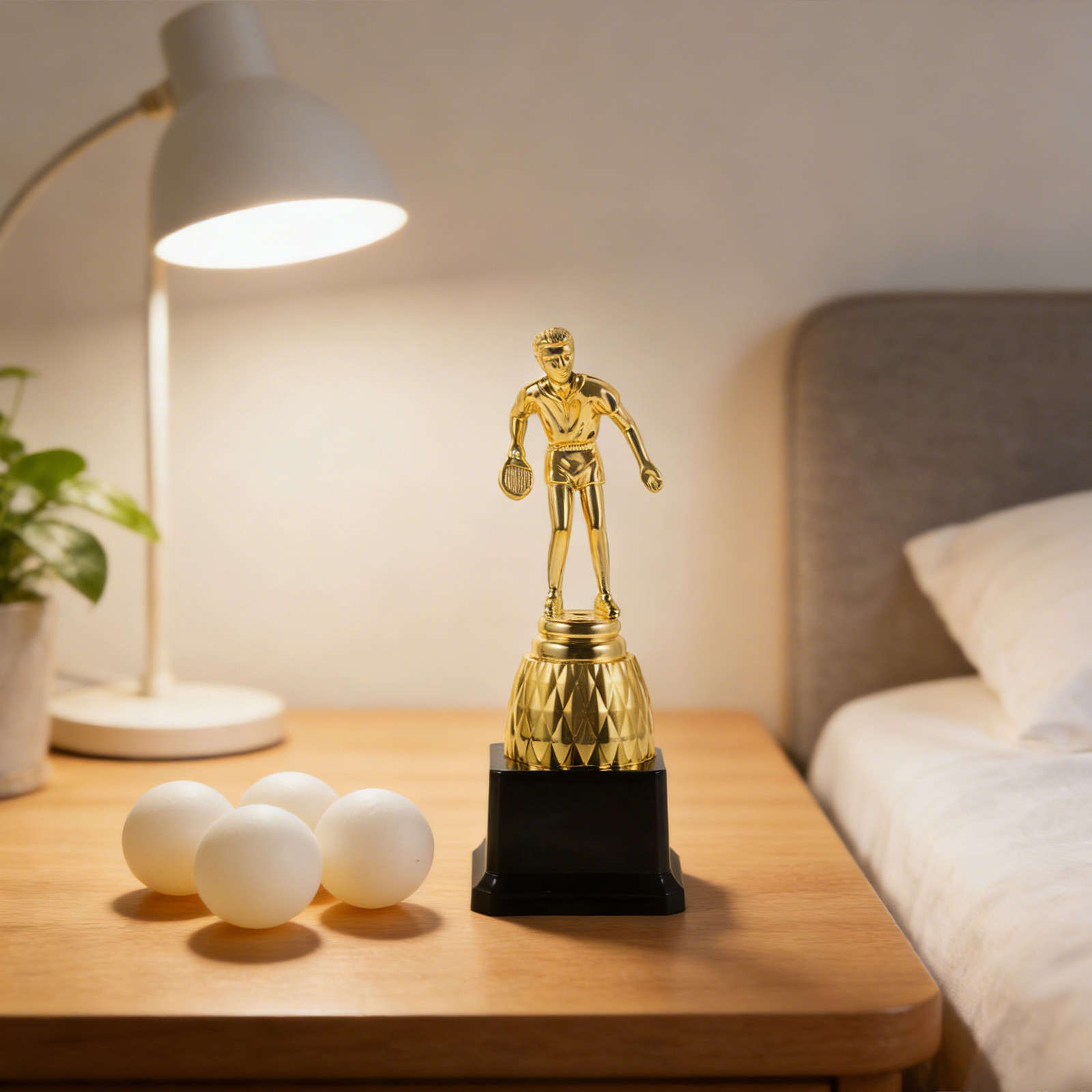 Golden Plastic Trophy Award fo - Table Tennis Championships ulasan dan harga