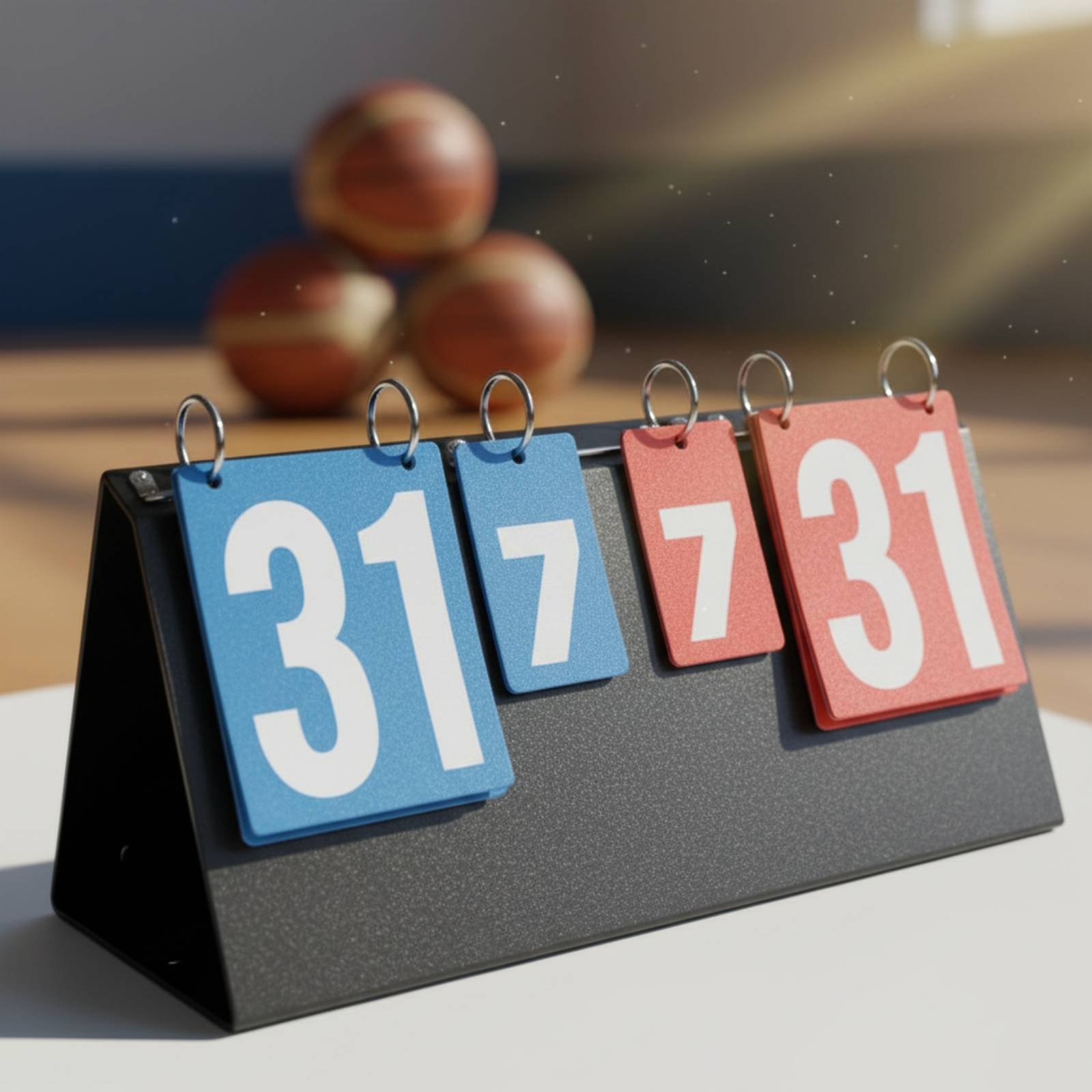 Portable Flip Scoreboard Multi - Table Tennis Score ulasan dan harga