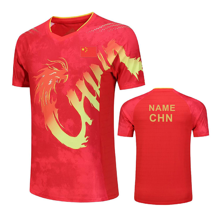 Custom Text 2024 CHINA Dragon  - Table Tennis Championships ulasan dan harga