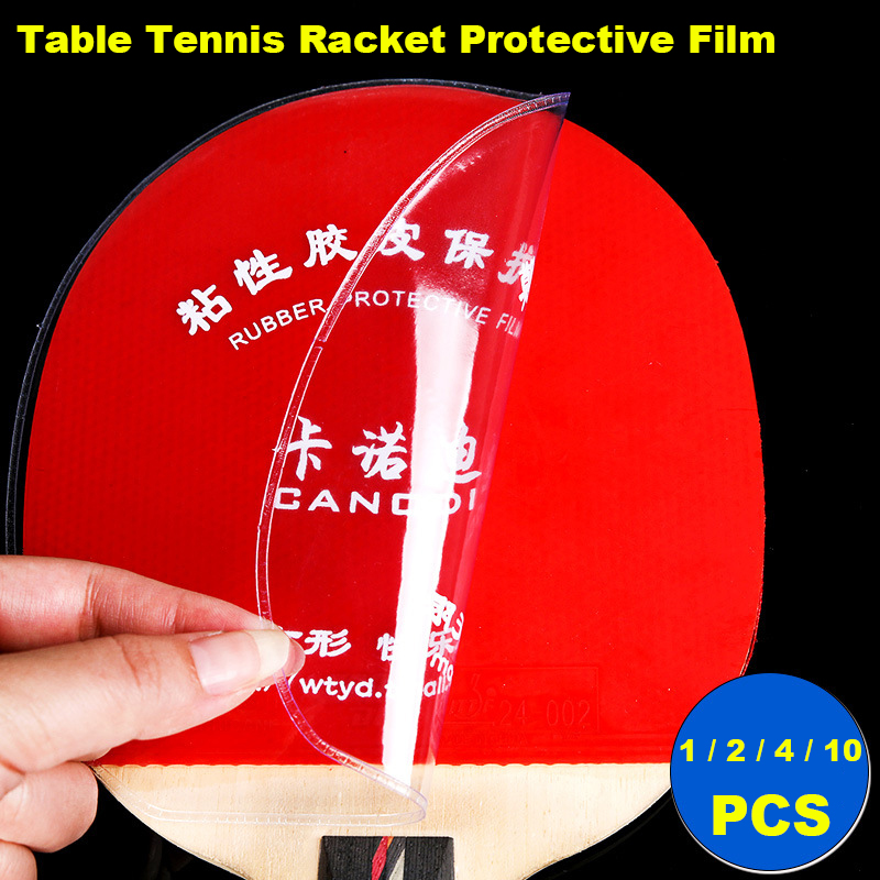 1/2/4/10PCS Table Tennis Racke - Table Tennis Rubber Protective Film ulasan dan harga