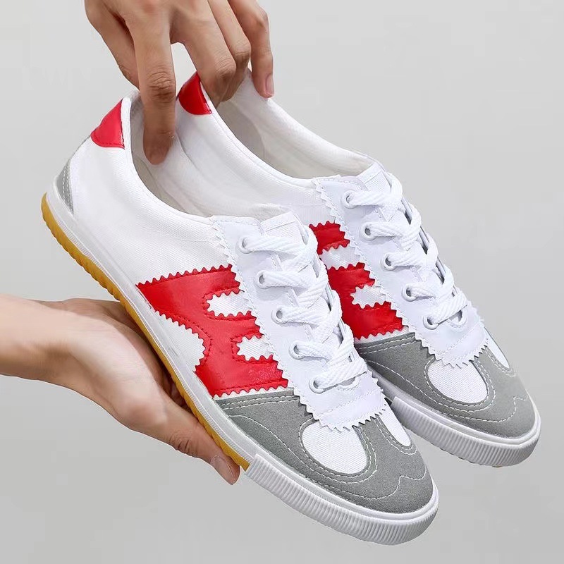 Men Casual Canvas Shoes Unisex - Table Tennis News ulasan dan harga