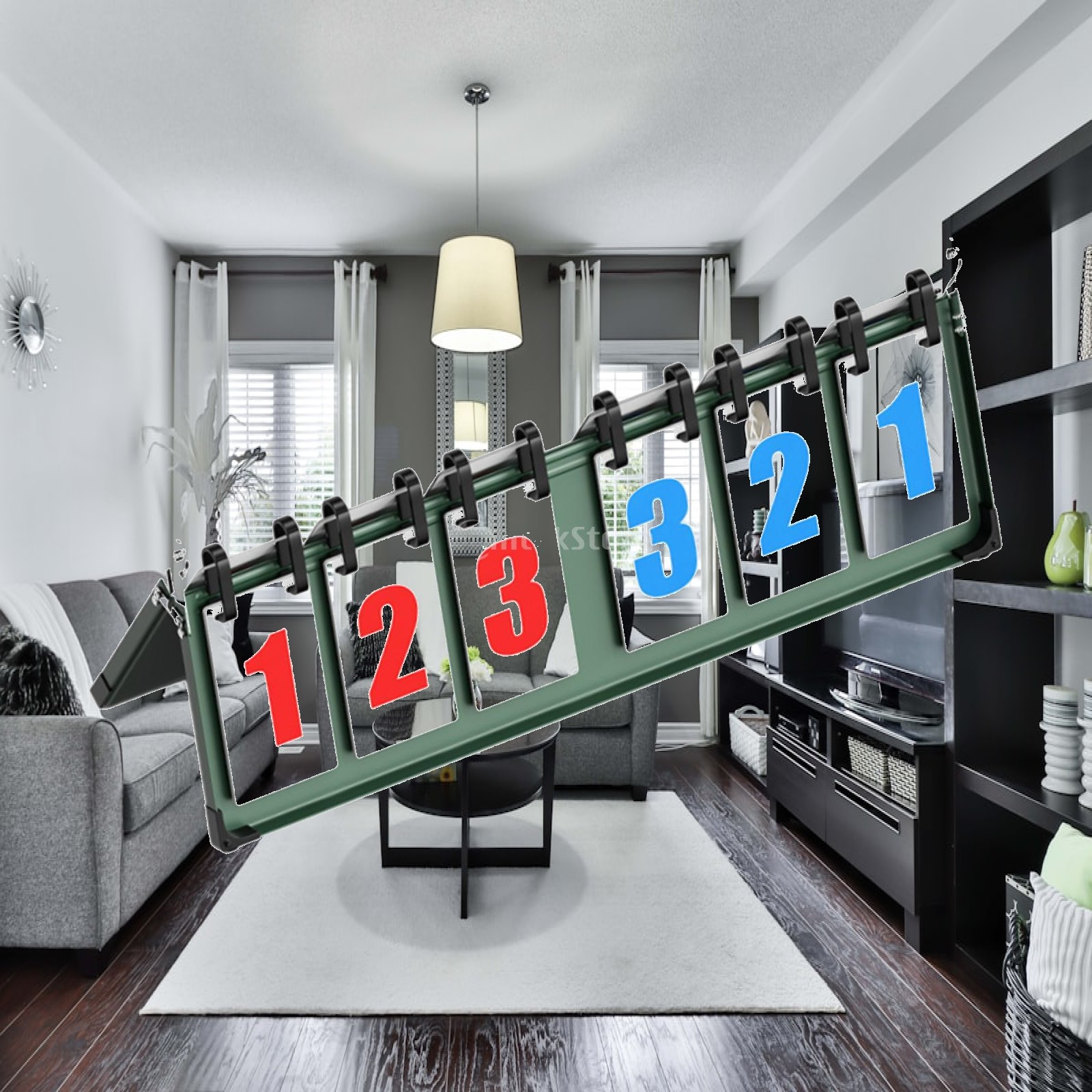 Team Flip Score Board Portable - Table Tennis Score ulasan dan harga
