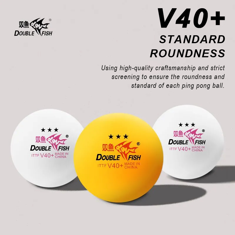 DOUBLE FISH 3 Star V40+ 30/50/ - Table Tennis How To Play ulasan dan harga