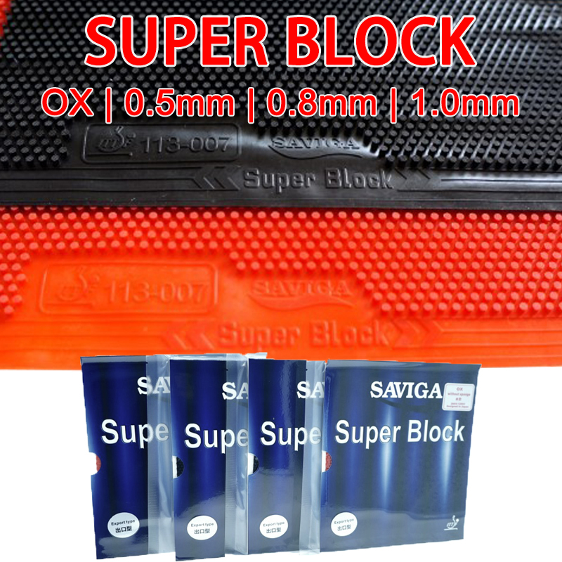 SAVIGA SUPER BLOCK OX Long Pip - Table Tennis Score ulasan dan harga