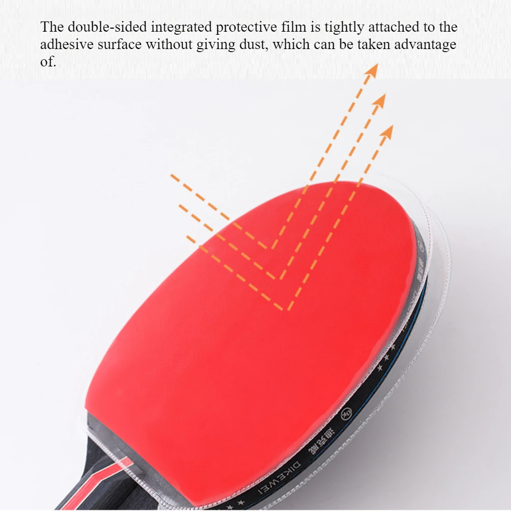 Table tennis racket bottom con - Table Tennis Rubber Protective Film ulasan dan harga