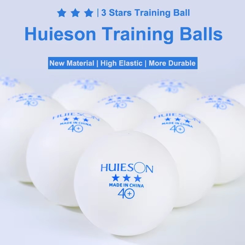 100PCS Huieson Blue Logo Table - Table Tennis Pc ulasan dan harga